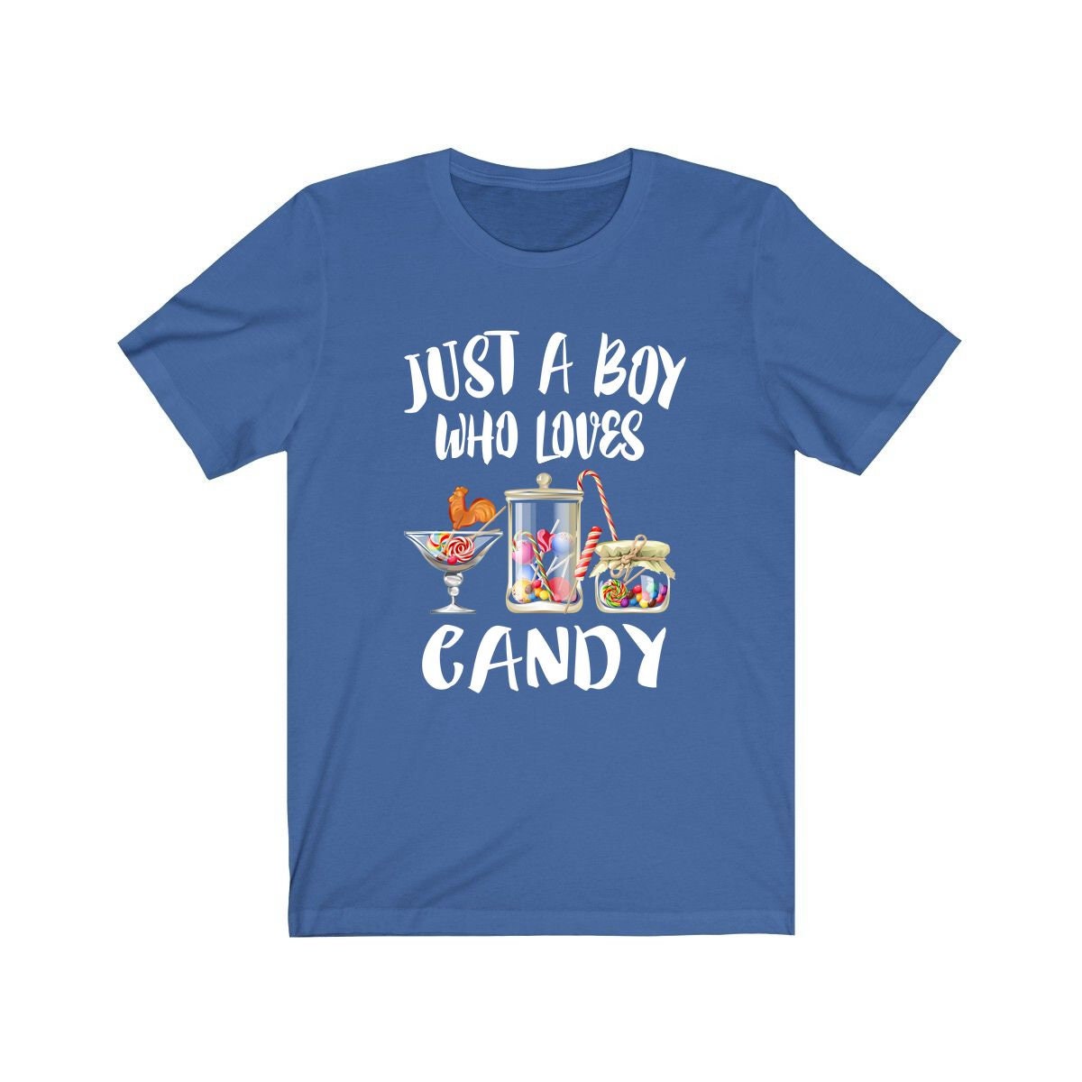 Just A Boy Who Loves Candy Shirt - candy print design