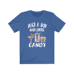 Just A Boy Who Loves Candy Shirt - candy print design
