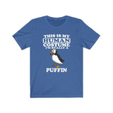 This Is My Human Costume I'm Really A Puffin Bird Shirt, Puffin Lover Shirt, Birding Shirt, Bird Funny Gift, Animal Adult Kids Image 3