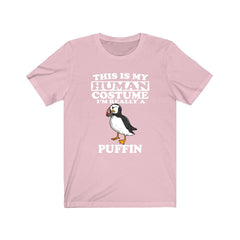 This is my human costume I am really a puffin Atlantic seabird tee