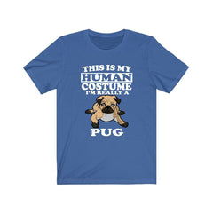 Pug Costume Funny T-Shirt - novelty pug print design