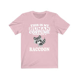 This Is My Human Costume I'm Really A Raccoon Shirt, Raccoon Lover Shirt, Raccoon Shirt, Raccoon Funny Gift, Animal Adult Kids Shirt Image 4