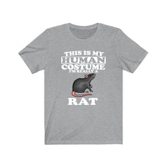 This Is My Human Costume I'm Really A Rat Shirt - rat print design
