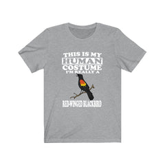 This Is My Human Costume I'm Really A Red-Winged Blackbird Shirt - Red-Winged Blackbird design