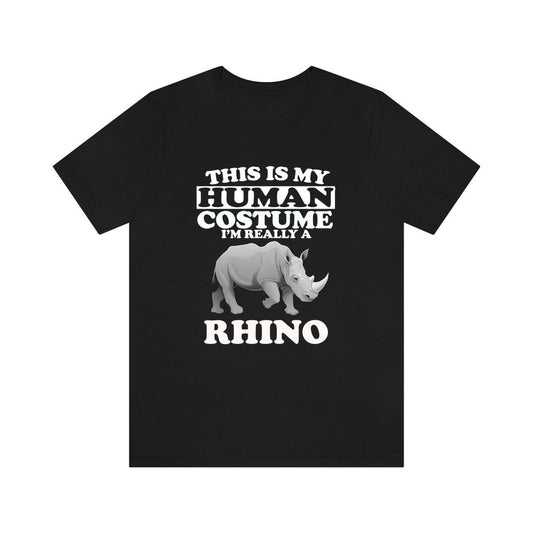 Rhino Human Costume Shirt - rhinoceros print design