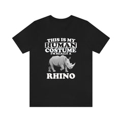 Rhino Human Costume Shirt - rhinoceros print design