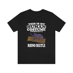 This Is My Human Costume I'm Really A Rhino Beetle Shirt - rhino beetle print design