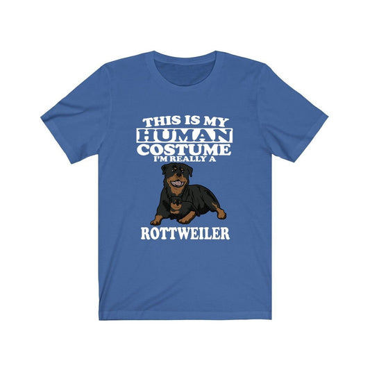 This Is My Human Costume I'm Really A Rottweiler Dog Shirt - Rottweiler print design