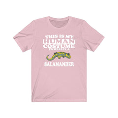 This Is My Human Costume I'm Really A Salamander Shirt - salamander print design