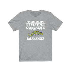 This Is My Human Costume I'm Really A Salamander Shirt - salamander print design