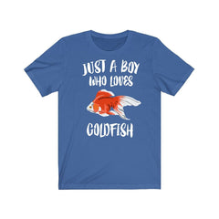 Just A Boy Who Loves Goldfish Shirt - goldfish print design