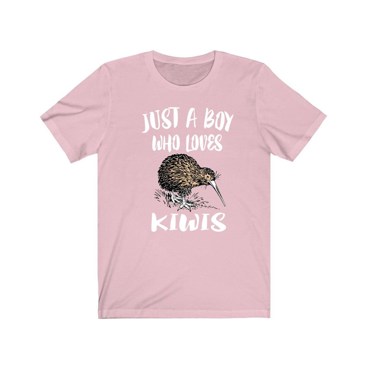 Just a boy who loves kiwi birds New Zealand flightless bird tee