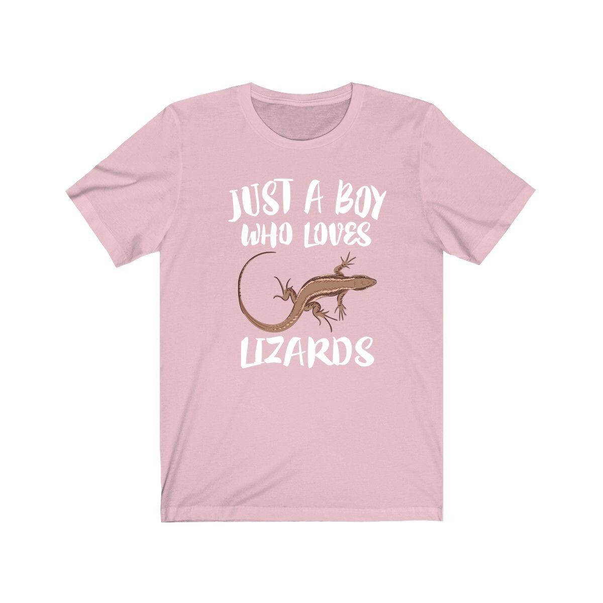 Just A Boy Who Loves Lizards Shirt - lizard print design