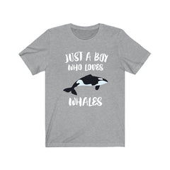 Orca Whale T-Shirt for Boys - orca whale print design