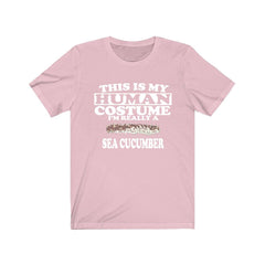 This Is My Human Costume I'm Really A Sea Cucumber Shirt - sea cucumber print design
