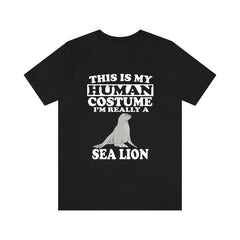 This Is My Human Costume I'm Really A Sea Lion Shirt - sea lion print design