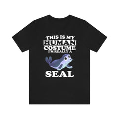 Seal Human Costume Shirt - seal print design