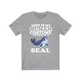 This Is My Human Costume I'm Really A Seal Shirt, Seal Lover Shirt, Seal Shirt, Seal Funny Gift, Adult Kids Shirt Image 3