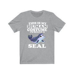 Seal Human Costume Shirt - seal print design