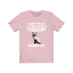 This is my human costume I am really a Siamese cat lover tee