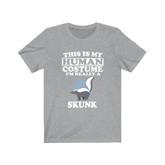 This Is My Human Costume I'm Really A Skunk Shirt - skunk print design