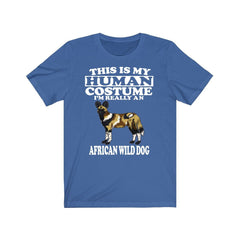 This Is My Human Costume I'm Really An African Wild Dog Shirt - African Wild Dog print