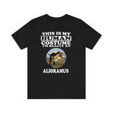 This Is My Human Costume I'm Really An Alioramus Dinosaur Shirt, Dinosaur Lover Shirt, Dinosaur Shirt, Dinosaur Lover Gift, Animal Gift Image 1
