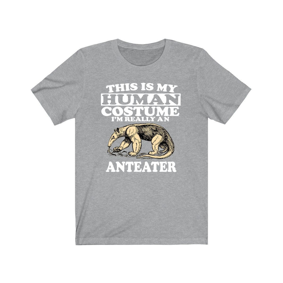 Anteater Human Costume Shirt - anteater print design