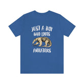Just A Boy Who Loves Anteaters Shirt, Anteater Lover Shirt, Anteater Gift, Animal Lover Adult Toddler Infant Kids Gift T-Shirt Image 1