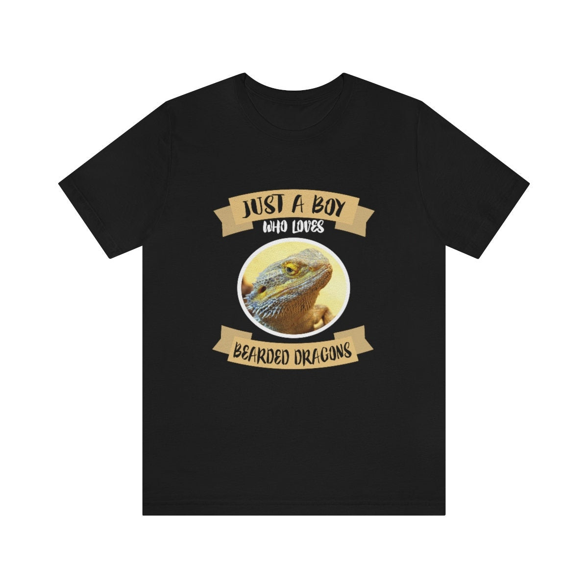 Just A Boy Who Loves Bearded Dragons Shirt, Bearded Dragon Shirt, Bearded Dragon Lover Gift, Bearded Dragon Lover Shirt, Animal Adult Kids Image 1