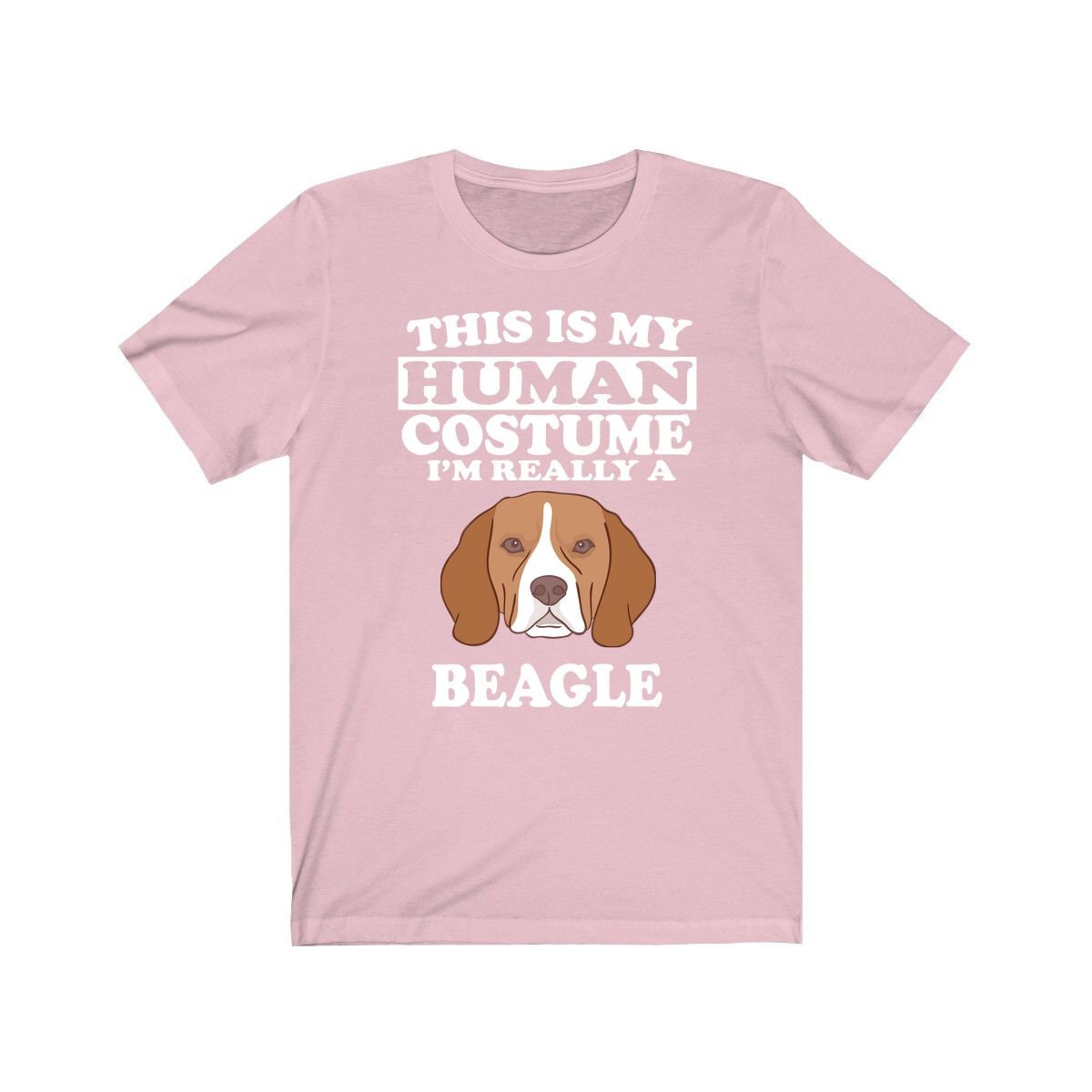This Is My Human Costume I'm Really A Beagle Dog Shirt - Beagle print design