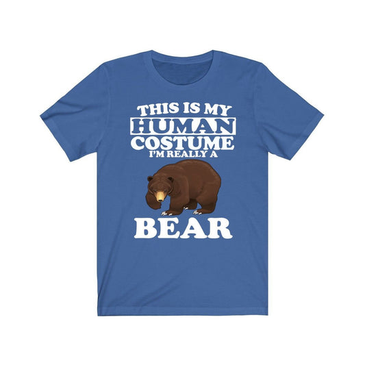This Is My Human Costume I'm Really A Bear Shirt - bear print design