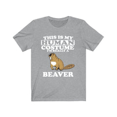 This is my human costume I am really a beaver wetland engineer tee