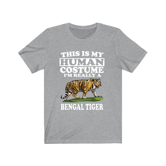 This Is My Human Costume I'm Really A Bengal Tiger Shirt - Bengal tiger print design