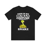 This Is My Human Costume I'm Really A Snake Shirt, Snake Lover Shirt, Snake Shirt, Snake Funny Gift, Snake Gift, Animal Adult Kids Shirt Image 1
