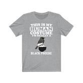 This Is My Human Costume I'm Really A Black Phoebe Bird Shirt, Black Phoebe Lover Shirt, Birding Shirt, Bird Lover Gift, Animal Gift Image 1