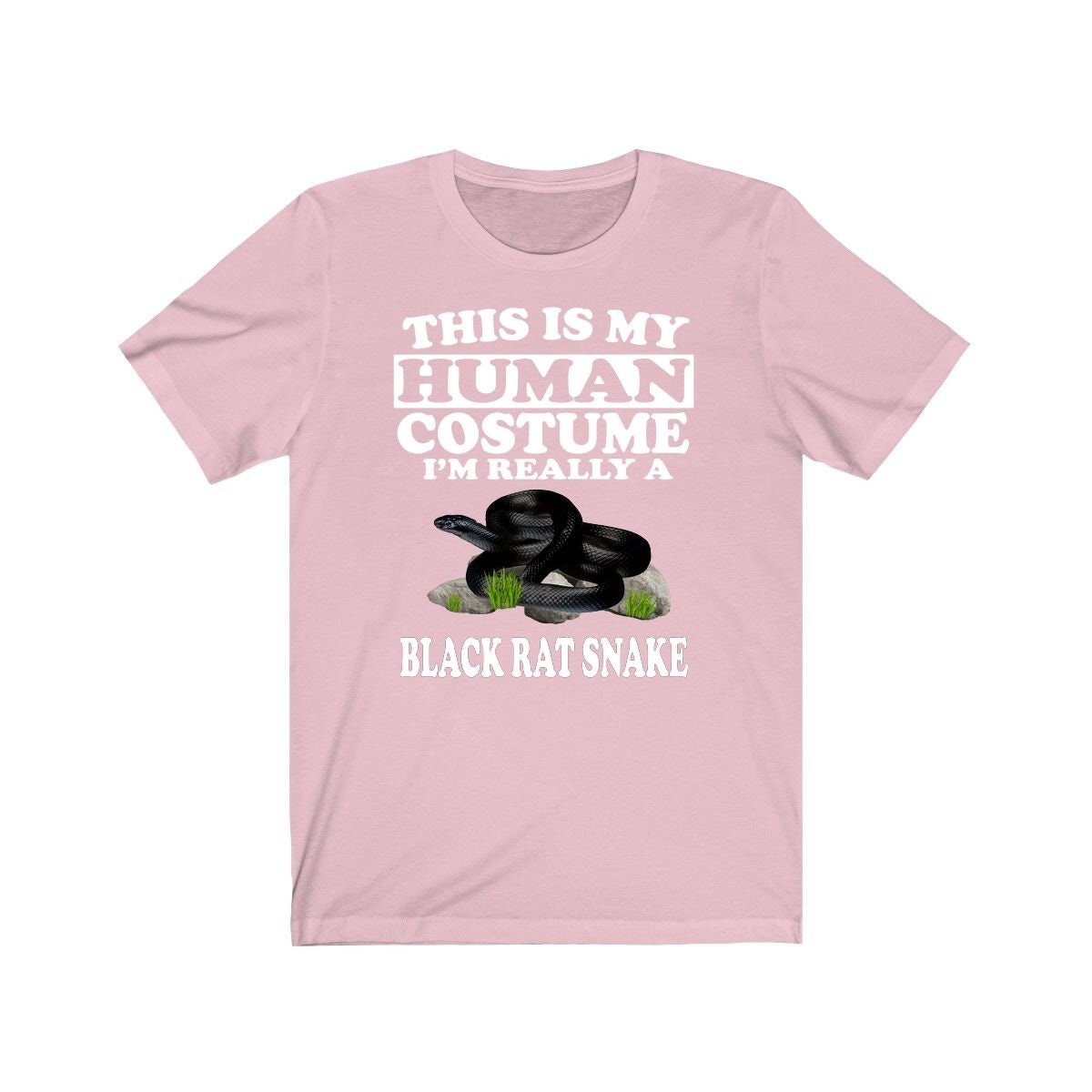 This Is My Human Costume I'm Really A Black Rat Snake Shirt - Black Rat Snake print