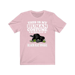 This Is My Human Costume I'm Really A Black Rat Snake Shirt - Black Rat Snake print