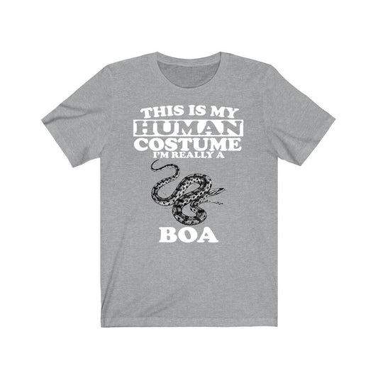 This Is My Human Costume I'm Really A Boa Snake Shirt - boa print design