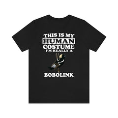 This Is My Human Costume I'm Really A Bobolink Bird Shirt - bobolink print design