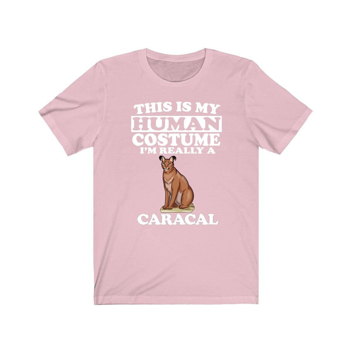 This Is My Human Costume I'm Really A Caracal Shirt - caracal print design