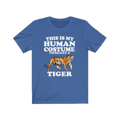 This Is My Human Costume I'm Really A Tiger Shirt - tiger print design
