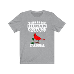 Cardinal Bird Human Costume Shirt - cardinal print design