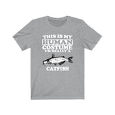 This Is My Human Costume I'm Really A Catfish Fish Shirt, Catfish Lover Shirt, Catfish Shirt, Catfish Lover Gift, Animal Gift Image 1