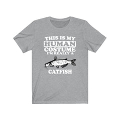 This Is My Human Costume I'm Really A Catfish Shirt - catfish print design