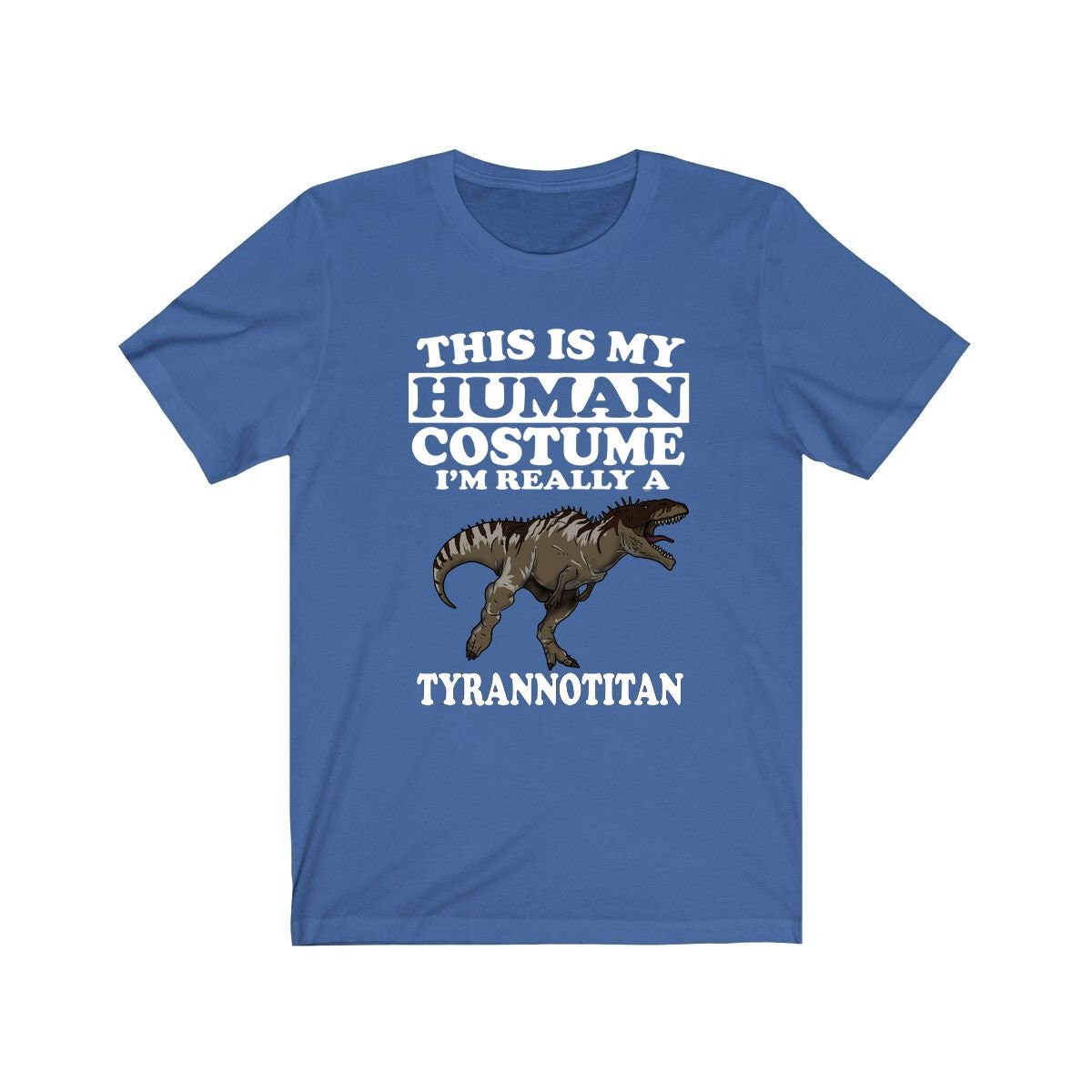Tyrannotitan Dinosaur T-Shirt - tyrannotitan print design