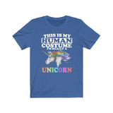This Is My Human Costume I'm Really A Unicorn Shirt, Unicorn Lover Shirt, Unicorn Shirt, Funny Unicorn Gift, Animal Adult Kids Image 2