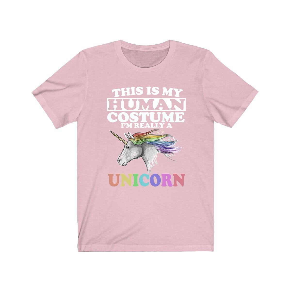 This Is My Human Costume I'm Really A Unicorn Shirt - unicorn print design