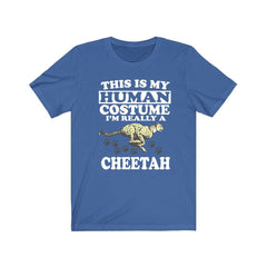 This Is My Human Costume I'm Really A Cheetah Shirt - cheetah print design