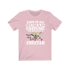 This Is My Human Costume I'm Really A Cheetah Shirt - cheetah print design